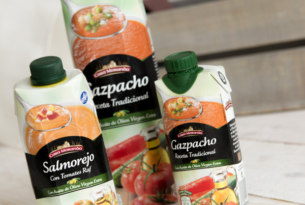 CASA MORANDO. ALDI. Gazpacho y Salmorejo